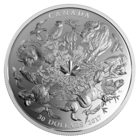 Канада 30 долларов 2017г. "Флора и фауна Канады". Монета в капсуле; подарочной футляре; номерной сертификат; коробка. СЕРЕБРО 62,69гр.(2 oz).