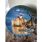 Тарелка коллекционная Замки Европы 1990-й г