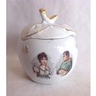 Сахарница с крышкой Наполеон Фарфор Дешульер Шовиньи Франция