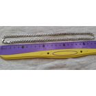 С РУБЛЯ! Красивая Серебряная цепь, L=49см,  Ag 925*