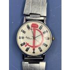 С 1 рубля!редкость! Часы наручные серп и молот перестройка  луч кварц СССР