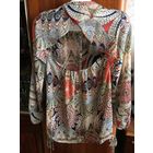 Блузка Нереально красивый блузон 48-50 с открытой спинкой