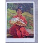 1951. соцреализм. Ефанов. На новой родине