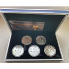 Комплект серебряных монет "Православные святые"