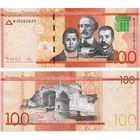 Доминиканская Республика (Доминикана) 100 песо 2021 год UNC