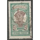 Мартиника. Островитянка. 1908г. Mi#59.