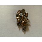 Брошь Фуксия Masj клеймо Англия в стиле Exquisite 90-й