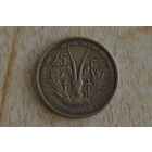 Французская Западная Африка 25 франков 1956