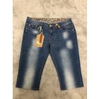 Бриджи джинсовые р. 46