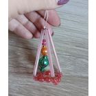 Елочные игрушки, стекло, стеклярус