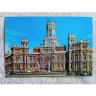 Почта. Испания, Мадрид. Фонтан Кибелы и Главпочтампт