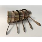 Кокотница для жульена МНЦ "Пламя" Кольчугинский завод СССР. 5 шт. С рубля