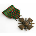 Военный крест (Croix de Guerre) с бронзовой звездой, Франция, 1914-1918