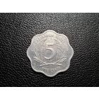 Восточные Карибы 5 центов 1995