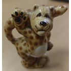 Фигурка фарфоровая. Леопард, олимпиада