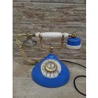 Телефон телефонный аппарат ретро с часами слава