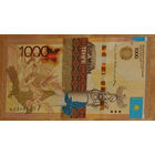 Казахстан 2014 1000 тенге Келимбетов птицы Самрук UNC