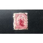 Новая Зеландия \199вк\ 1901 стандарт   зуб11.  штемпель INVERCARGILL