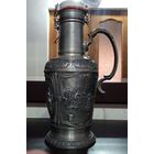 Кувшин -бутылка с пробкой,Оловянный Германия..