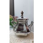 Сахарница серебряная, редкая форма. Сервиз. Клейма