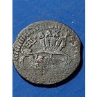 Польша 1 солид 1754г. (3) Август III, без мц.