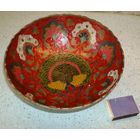 Блюдо фруктовница Ручная работа Индия Металл