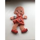 Кукла плоская времен СССР