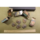 Значки 10 лет ОГПУ. 5 шт. одним лотам. Распродажа коллекции вещей. С РУБЛЯ! АУКЦИОН!