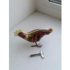 Игрушка СССР курочка с ключик, рабочая