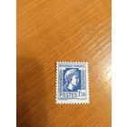 1944-45 Французская колония Алжир Французский Комитет Национального Освобождения Марианна искусство чистая клей MNH (5-1)