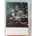 1953. Шмаринов. Кутузов после военного Совета в Филях. Л.Толстой, "Война и мир"