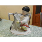 Якут с собакой. ЛФЗ