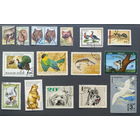 Марки. Сборный лот на тему "Фауна" (16 марок)