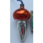 Ёлочная игрушка. Грибок. В-54.