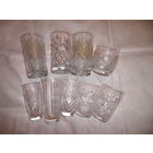 Хрусталь из СССР стаканы,рюмки 9 шт.С рубля.