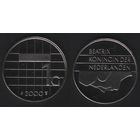 Нидерланды km205 1 гульден 2000 год (_4
