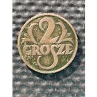 Польша II Республика (1919-1939) 2 гроша 1928 г., без мц.