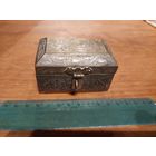 Шкатулка латунь