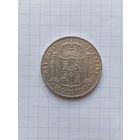 Филиппины ИСПАНСКИЕ 50 сентимос 1885 г. Alfonso XII серебро