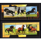СЕРИЯ Блоков лошади фауна  MNH