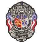 Нагрудный знак диспетчера службы спасения (911) города Ист-Лайм,округ Нью-Лондон, штат Коннектикут, США