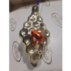 Елочная игрушка соты