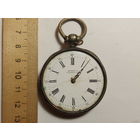 Редкие ЧАСЫ СЕРЕБРО старинные КАРМАННЫЕ Царские 6