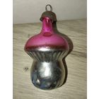 Ёлочная игрушка СССР гриб