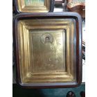 Икона Архангела Михаила! Серебро 84 пробы. Золочение! Киот!