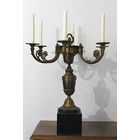 КАНДЕЛЯБР БРОНЗА МРАМОР 19 век