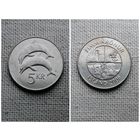 Исландия 5 крон 2008/дельфины