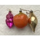 Лот елочных игрушек