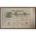 Банкнота 1000 марок 1910 год. Германская империя.