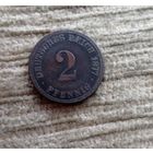 Werty71 Германия 2 пфеннига 1877 A